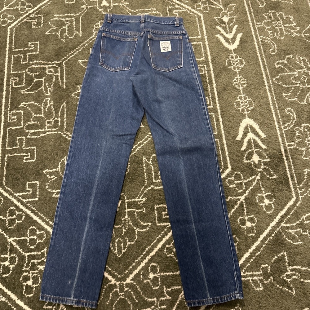 Vtg 1980's Levi's White Patch Two Horse Straight Leg Jeans Women's Size 5 29x29